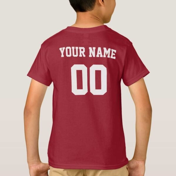 Serbia Custom Name And Number Football Jersey Kids T-Shirt