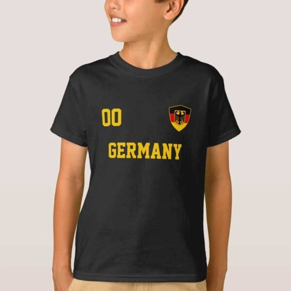 Germany Custom Name And Number Football Jersey Kids T-Shirt