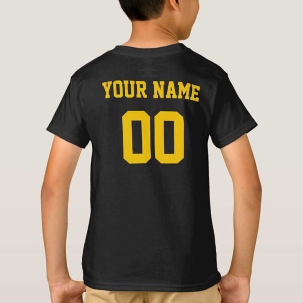 Germany Custom Name And Number Football Jersey Kids T-Shirt Back