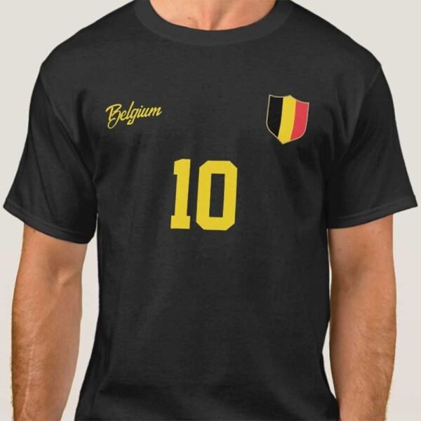 Belgium Personalized National Football/Soccer Team Jersey T-Shirt