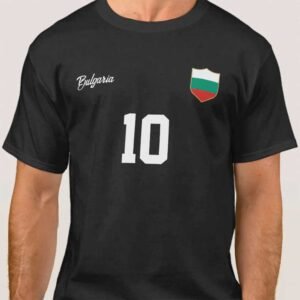 Bulgaria Personalized National Football/Soccer Team Jersey T-Shirt