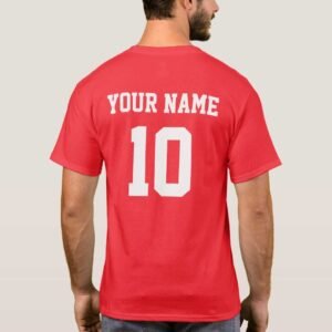 Croatia Personalized National Football/Soccer Team Jersey T-Shirt