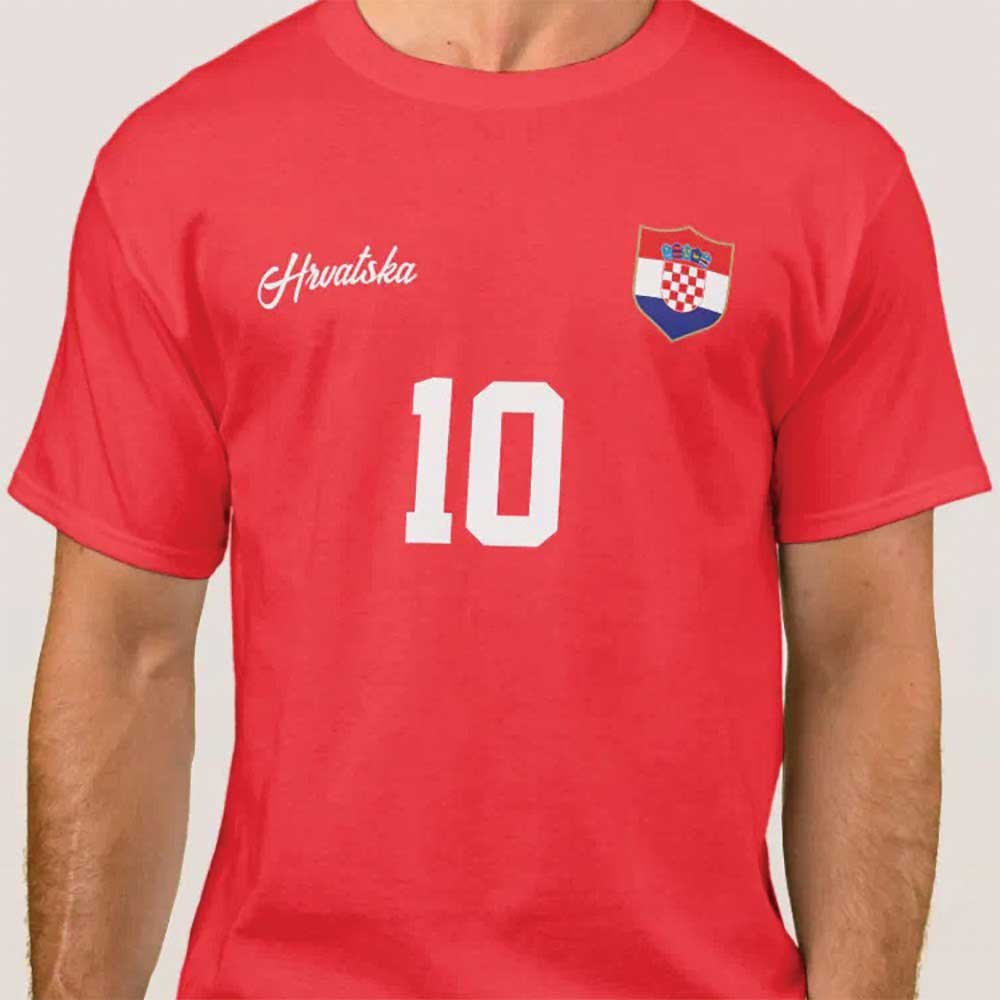 Croatia Personalized National Football/Soccer Team Jersey T-Shirt