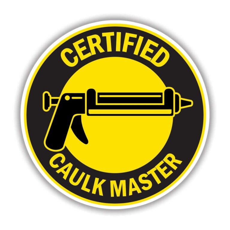 Read more about the article Certified Caulk Master Sticker