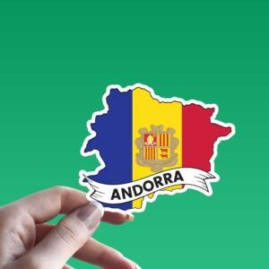 Read more about the article Andorra Flag Map Sticker