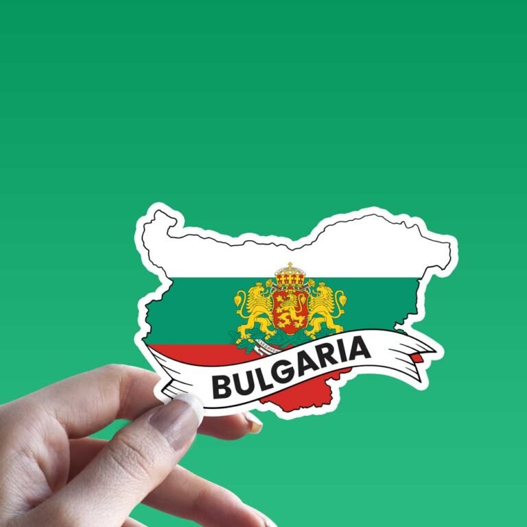 Read more about the article Bulgaria Flag Map Sticker