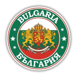 Read more about the article Bulgaria Flag Round Circle Emblem Sticker