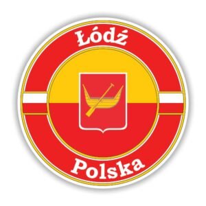 Read more about the article Lodz Poland Circle Emblem Sticker