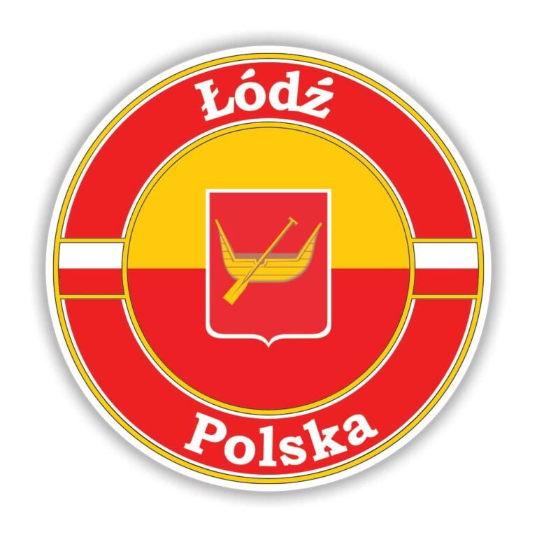 Read more about the article Lodz Poland Circle Emblem Sticker