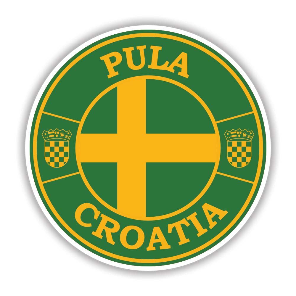 Pula Croatia Circle Emblem