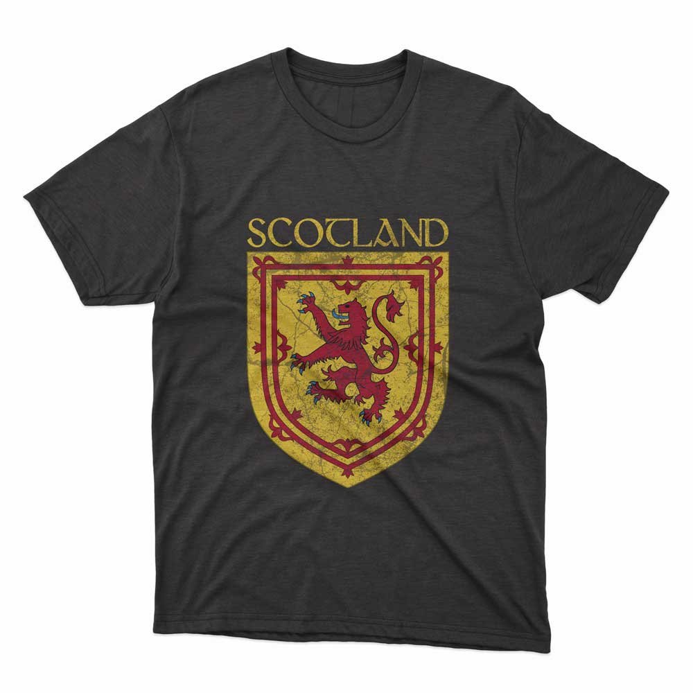 Vintage Distressed Coat of arms of Scotland T-Shirt