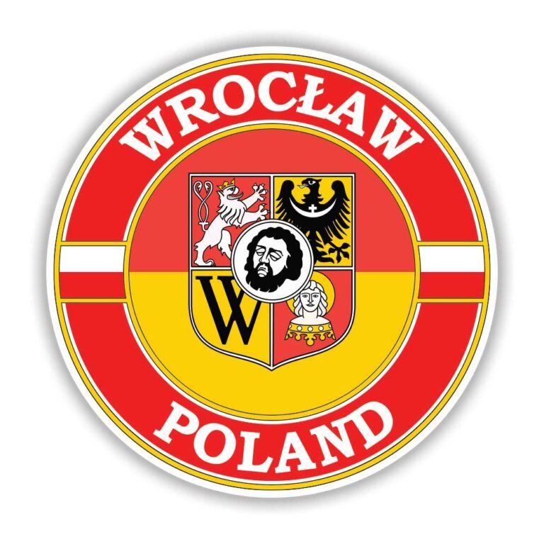 Read more about the article Wroclaw Poland Circle Emblem Sticker