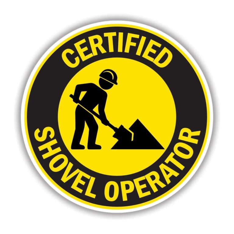 Read more about the article Certified Shovel Operator Sticker