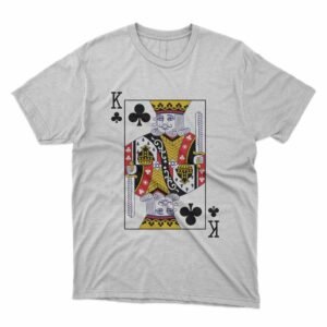 Read more about the article King Of Clubs Poker Casino Playing Card T-Shirt