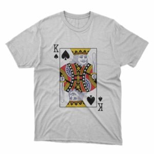 Read more about the article King of Spades Poker Casino Playing Card T-Shirt