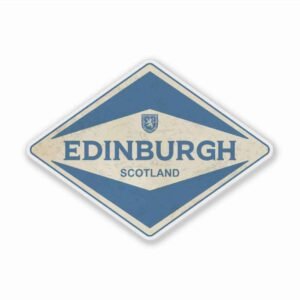 Read more about the article Edinburgh Scotland Vintage Sticker