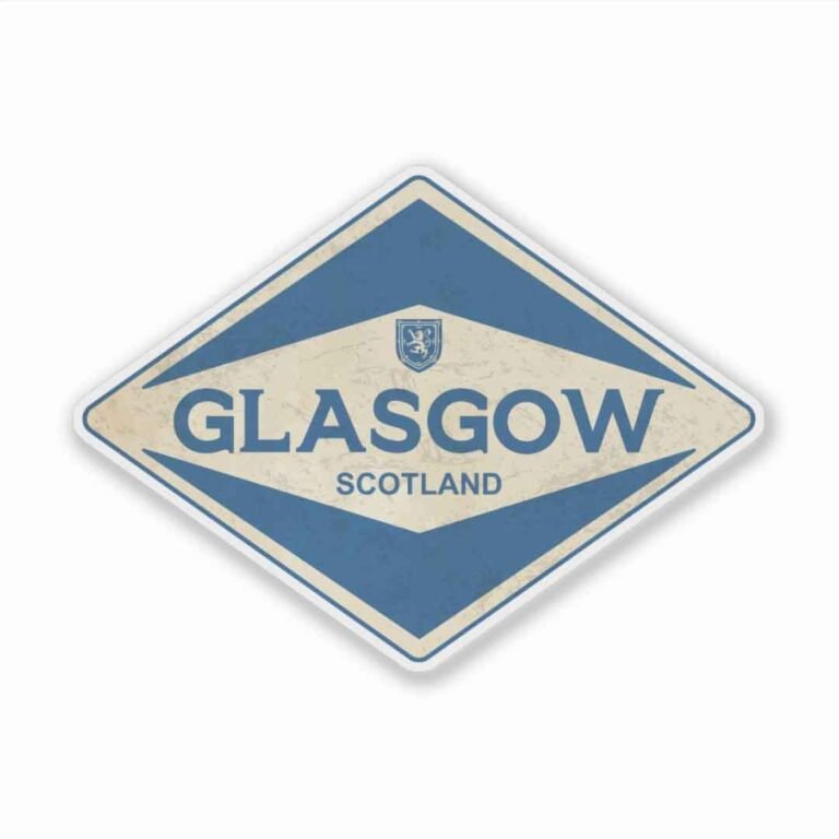 Read more about the article Glasgow Scotland Vintage Sticker