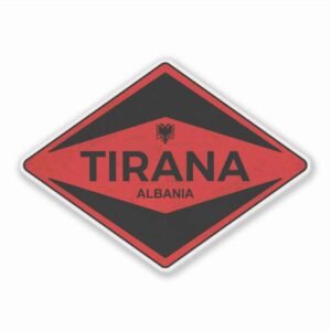 Read more about the article Tirana Albania Vintage Sticker