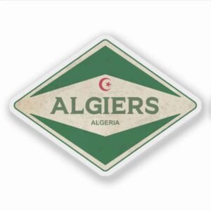Read more about the article Algiers Algeria Vintage Sticker