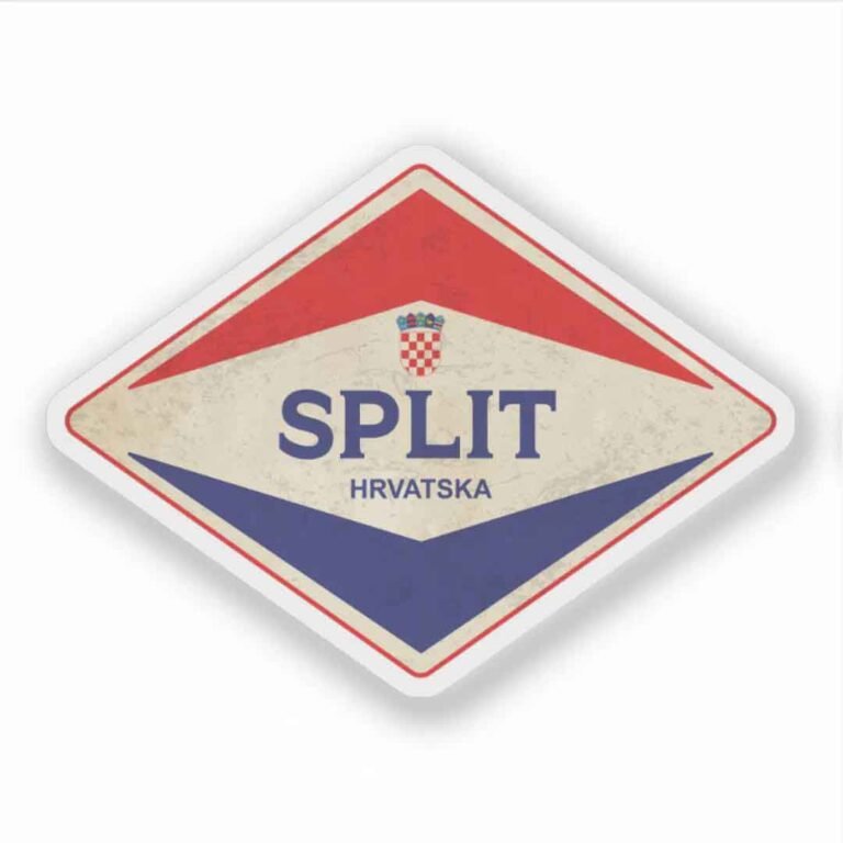 Read more about the article Split Croatia Vintage Sticker